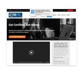 Certified Translation Professional Program