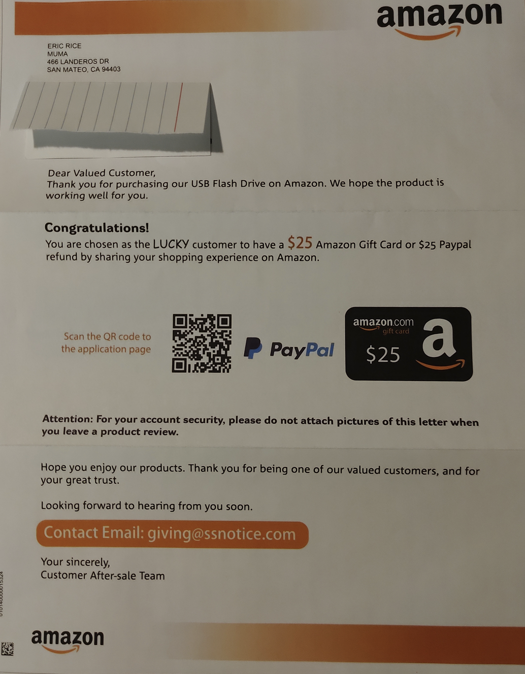 Exposing Eric Rice Muma Amazon Gift Card Scam [Update 2024] 99Consumer