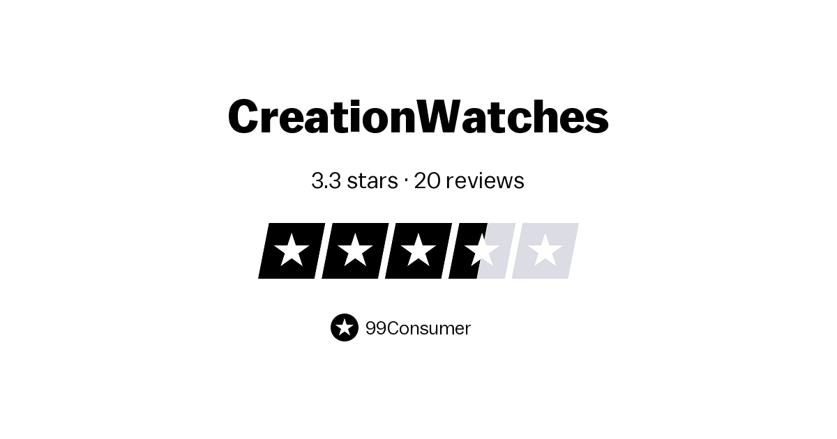 CreationWatches Reviews 2024 Is It Scam or Legit 99consumer